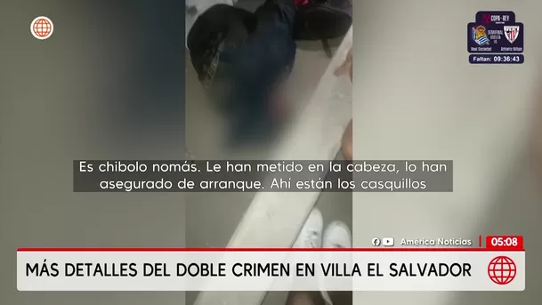 Dos jóvenes fueron asesinados por sicarios en Villa El Salvador. Foto: América Noticias