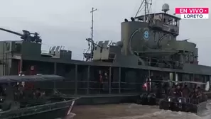 Dos muertos tras hundirse buque BAP en el río Amazonas. / Video: Canal N