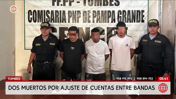 Dos muertos en Tumbes por presunto ajuste de cuentas. Foto: América Noticias