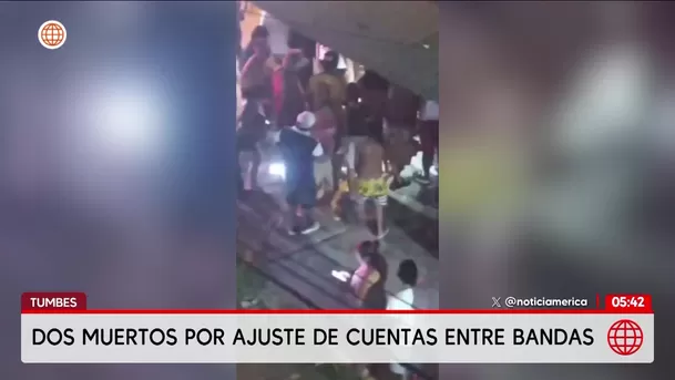 Dos muertos en Tumbes por presunto ajuste de cuentas. Foto: América Noticias