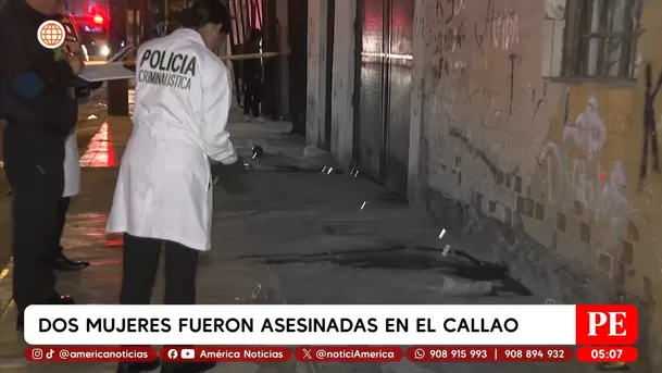 Dos mujeres fueron asesinadas en el Callao. Foto: América Noticias Dos mujeres fueron asesinadas en el Callao. Foto: América Noticias