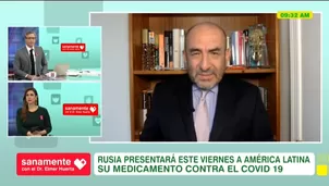 Elmer Huerta sobre posibles medicamentos contra el coronavirus. América Noticias