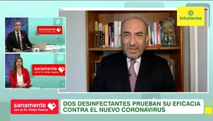 Doctor Elmer Huerta sobre coronavirus. América Noticias