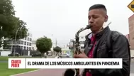 El drama de los músicos ambulantes en pandemia