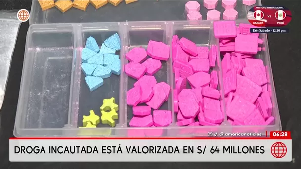 Droga incautada está valorizada en 64 millones de soles. Foto: Unidad de investigación