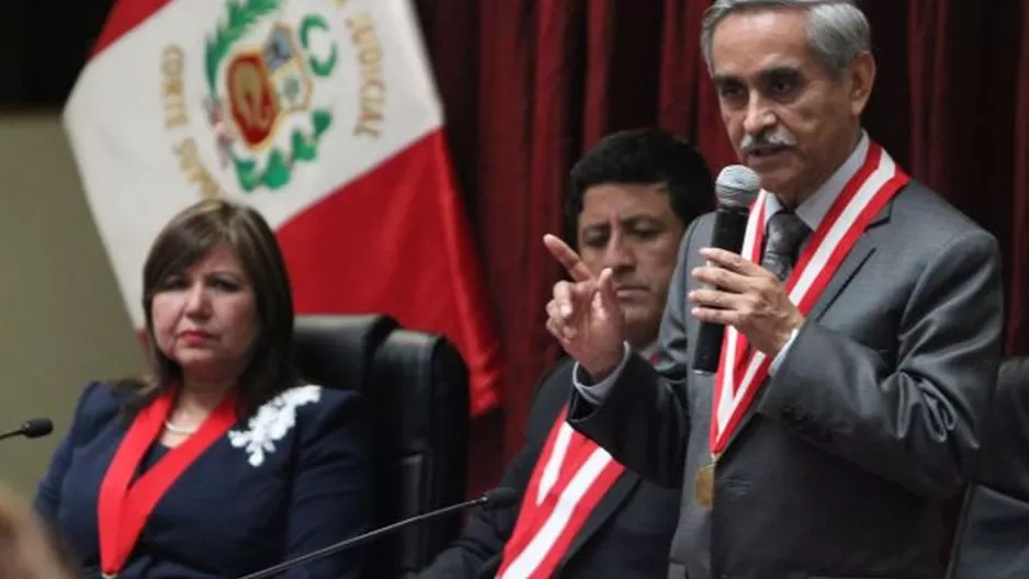 El presidente del Poder Judicial, Duberlí Rodriguez / Foto: archivo Andina