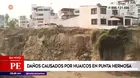 Dueño de vivienda a punto de caer en Punta Hermosa: "Vivo aquí con mi familia todo el año, no es que veraneo"