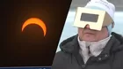 Eclipse solar anular: Así fue el impresionante 'anillo de fuego'