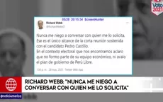 Economista Richard Webb aclara que no es parte del equipo de Castillo: "No avalo el plan de gobierno de Perú Libre" - Noticias de james-webb