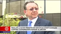 Edgar Alarcón, congresista y excontralor.