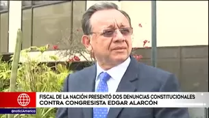 Edgar Alarcón, congresista y excontralor.