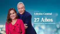 Günter Rave y Alvina Ruiz, presentadores de Edición de Central. Video: América TV