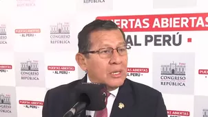 Eduardo Salhuana se pronunció sobre el salvoconducto otorgado a Nadine Heredia tras recibir asilo. / Video: Canal N