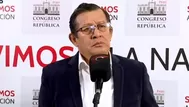 Congresista Salhuana: En la situación actual, la Constitución no prevé que el titular del Congreso asuma el Despacho Presidencial  