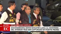 Edwin Donayre Gotzch fue capturado en Puente Piedra.