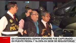 Edwin Donayre permanece en Requisitorias. América Noticias