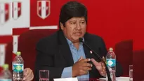 Edwin Oviedo, presidente de la Federación Peruana de Fútbol / Foto: archivo Andina