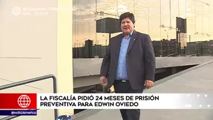 Edwin Oviedo, por el caso ‘Los Wachiturros de Tumán’. Foto: captura de TV