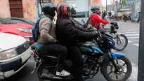 Ejecutivo aprueba proyecto que prohíbe que dos personas se transporten en moto lineal