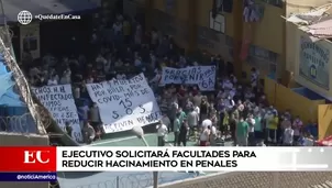 Hacinamiento en los penales del país.