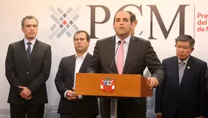 Fernando Zavala. Foto: PCM/Video: América Noticias