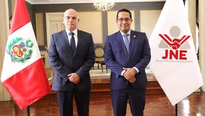 Ejecutivo respalda al JNE y asegura elecciones 2026. Foto: JNE. Video: Canal N