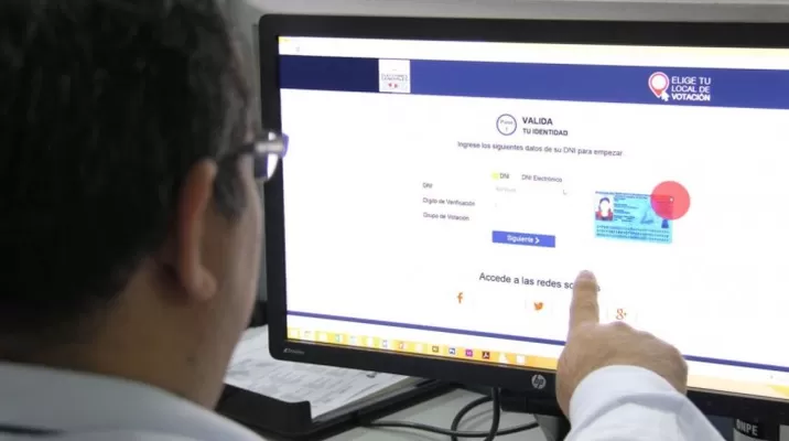 Consulta aquí dónde te toca votar. Foto: Andina Consulta aquí dónde te toca votar. Foto: Andina