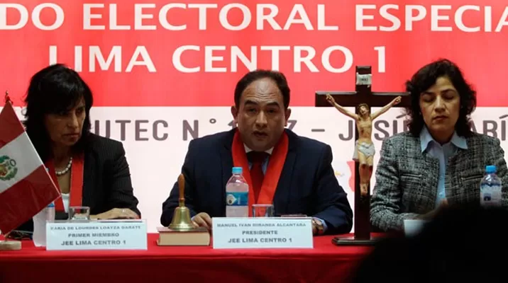 Manuel Miranda, presidente del Jurado Electoral Especial Lima Centro (JEE). Foto: La República Manuel Miranda, presidente del Jurado Electoral Especial Lima Centro (JEE). Foto: La República