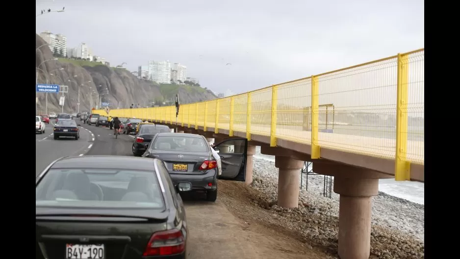 Malecón de la Costa Verde. Foto: Trome