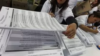 Jurado Nacional de Elecciones revisará actas observadas. Foto: Andina