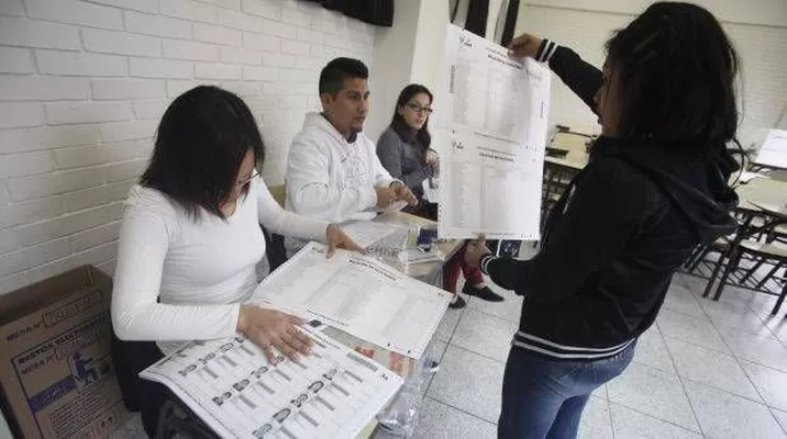 Voto golondrino. Foto: archivo El Comercio Voto golondrino. Foto: archivo El Comercio