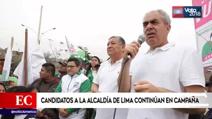 Las elecciones regionales y municipales son este domingo 7 de octubre. Foto: captura de TV