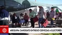 Candidatos reparten dádivas.