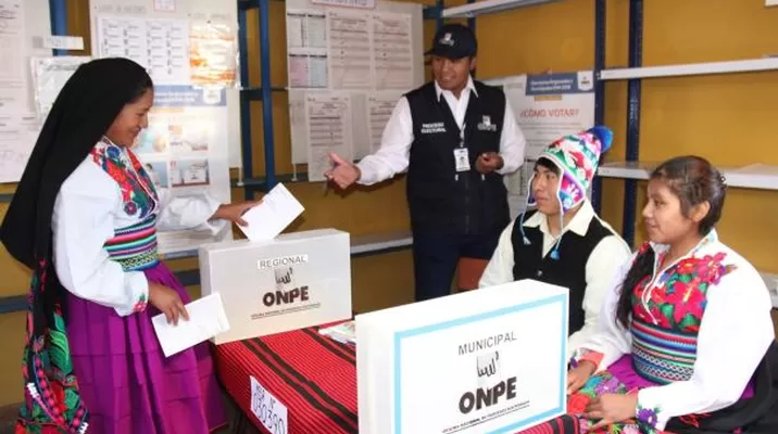 Un total de 80,940 mesas de sufragio funcionarán para el desarrollo de las Elecciones 2018 (Foto: ONPE) Un total de 80,940 mesas de sufragio funcionarán para el desarrollo de las Elecciones 2018 (Foto: ONPE)