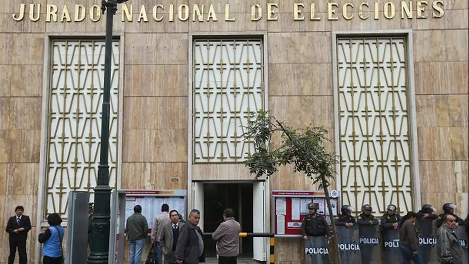 Jurado Nacional de Elecciones. Foto: Andina