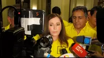 Rosa Bartra postula por Solidaridad Nacional. Foto: El Comercio