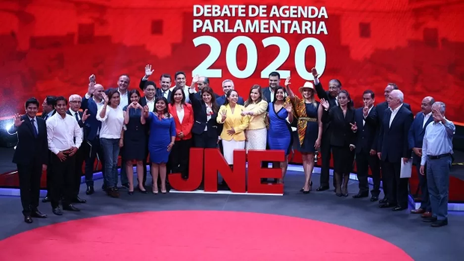 Debate electoral se realizó en San Borja. Foto: Andina