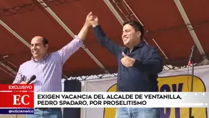 Unas recientes declaraciones de Pedro Spadaro, alcalde de Ventanilla