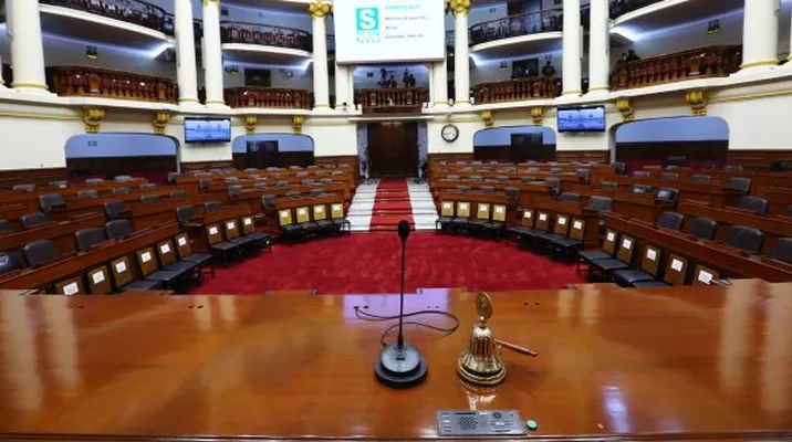 Hemiciclo del Congreso. Foto: Congreso Hemiciclo del Congreso. Foto: Congreso