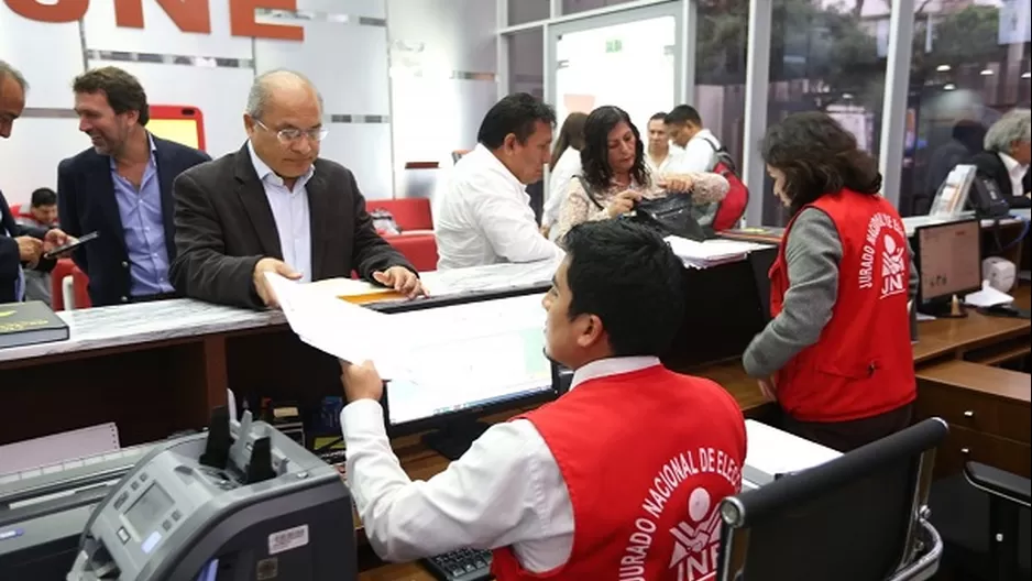 Jurado Nacional de Elecciones. Foto: Andina