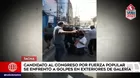 Elecciones 2021: Candidato parlamentario por Fuerza Popular se enfrentó a golpes en Tacna