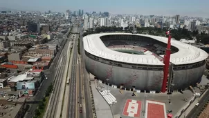 Estadio Nacional. Foto: Cortesía / Andina