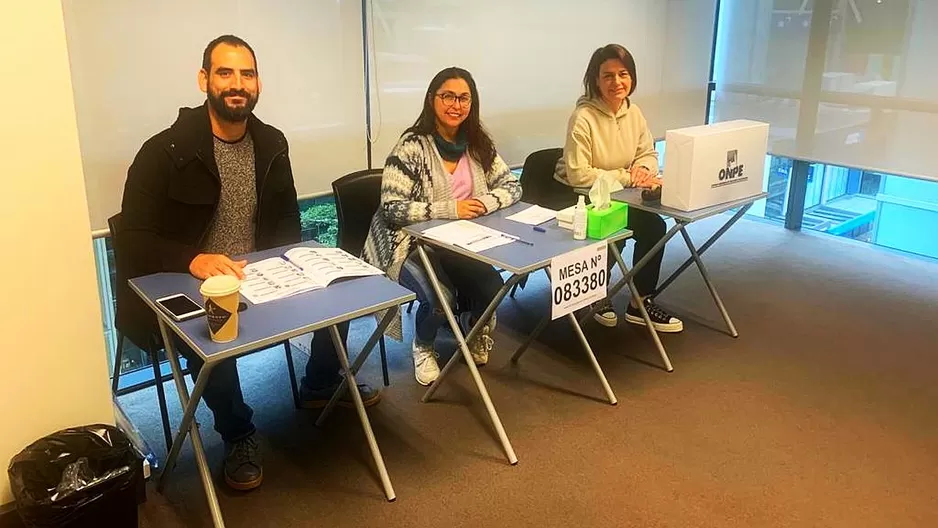 Las mesas de votación en Perú abrirán desde las 07:00 a.m., hasta las 07:00 p.m. / Foto: Cancillería