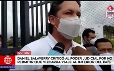 Elecciones 2021: Salaverry lamentó que Martín Vizcarra no pueda salir de Lima - Noticias de daniel-radcliffe