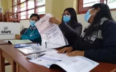 Elecciones 2022: Carnet de vacunación completa no será obligatorio en local de votación - Noticias de elecciones-regionales-y-municipales