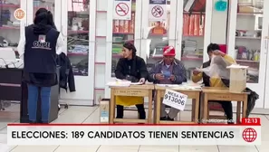 Elecciones 2026: 189 candidatos tienen sentencias en su contra/ América Noticias