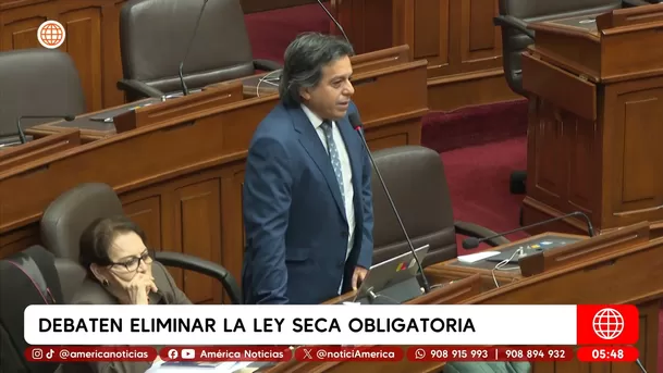 Congreso debate eliminar ley seca. Foto: América Noticias