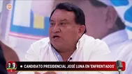Elecciones 2026: José Luna afirma ser de “centro pragmático”