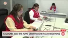 Elecciones 2026: Más de 1500 actas observadas retrasan resultados
