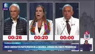 Debate presidencial: Once candidatos presentaron propuestas en segunda fecha